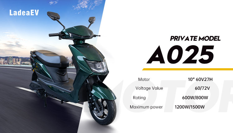 A025 10inch 600W/800W 45km/H Speed Electric Motorbike with Seat 