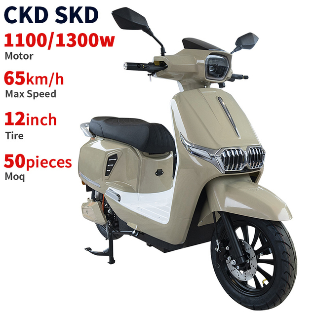 A079 12inch 1100/1300W 65km/H Speed Electric Motorcycle Chinese Manufacturer