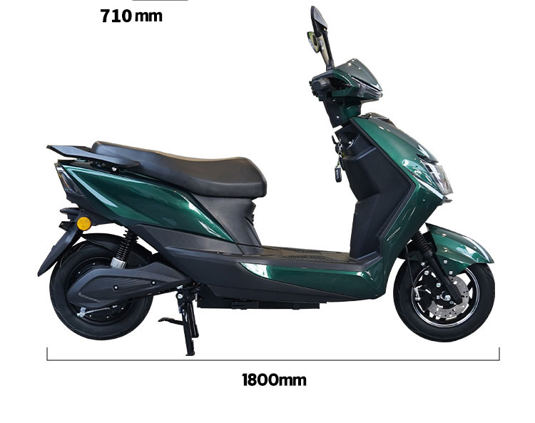 A025 10inch 600W/800W 45km/H Speed Electric Motorbike with Seat 