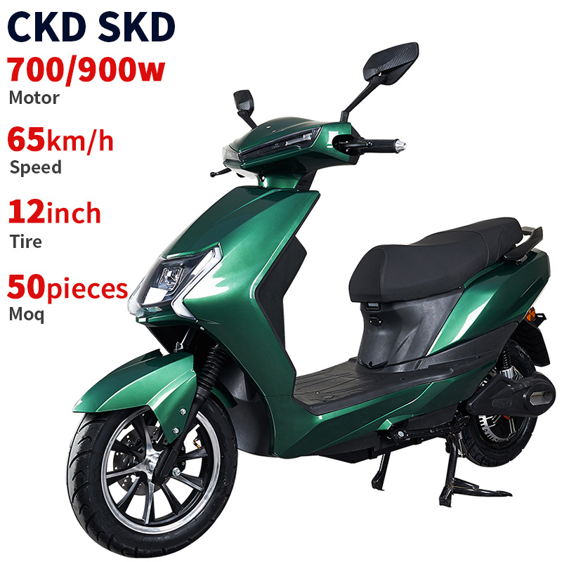 A211 12Inch 700/900W 65km/H Speed Best Electric Moped Motorcycles for Adults