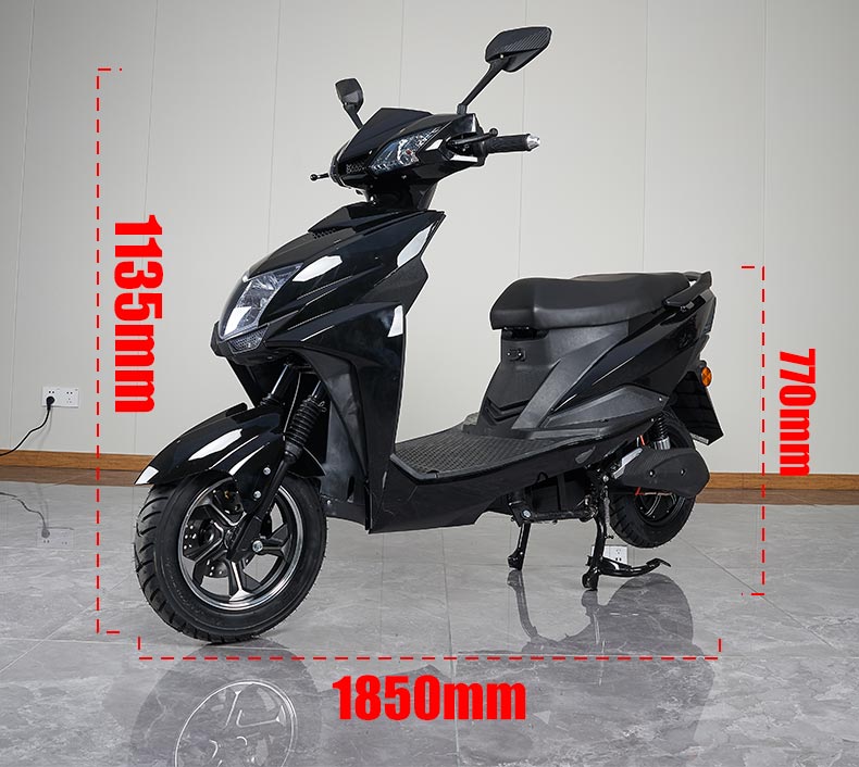 A013 10inch 600/800W 50km/H Speed Chinese Electric Moped
