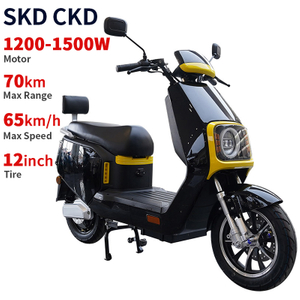 A106 12 Inch 1200W 1500W 65km/H Speed China 2 Wheel Electric Scooter Moped for Adult