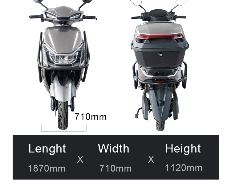 A083 10inch High Performance Electric Moped 900/1000W 50km/H fast Electric Motorcycle 