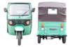 TR0101 1800W 90km Range Wholesale Price Three Wheel Electric Tricycle