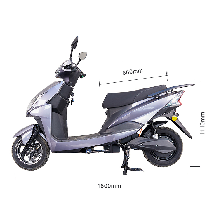 A210 10inch 600/800W 50km/H Speed Adult Electric Motorcycle Factory Sells Motorbike