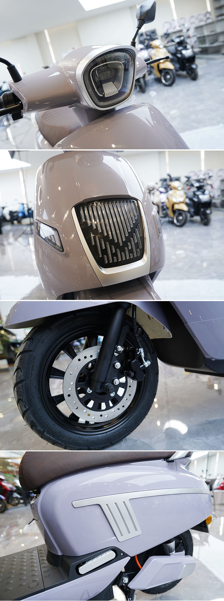 A021 12inch 1100/1300W 60km/H Speed adult Electric Moped factory with Seat