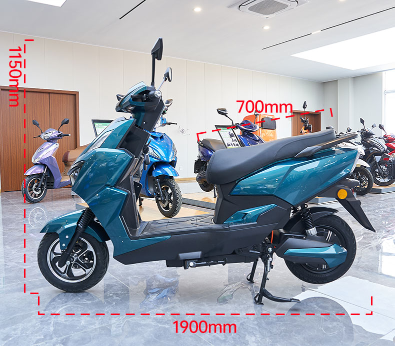 A059 10inch 700/900W 55km/H Commercial Grade Adult Electric Moped Fast Electric Motorcycle