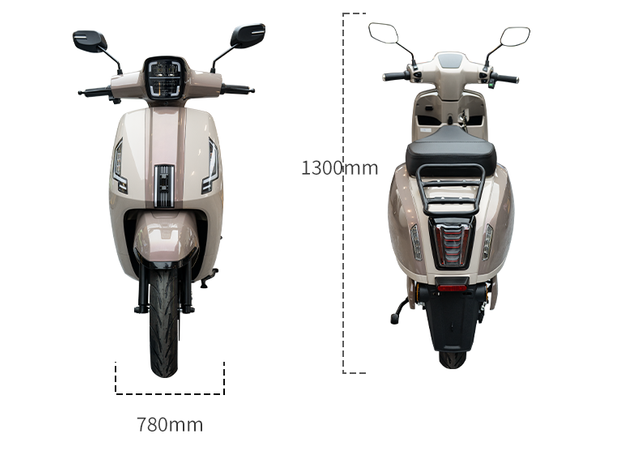 A048 12inch 1100/1300W 65km/H Speed Professional Manufacturer Electric Motorcycle
