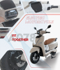 A078 12inch Cool Electric Moped 1100/1300W 65km/H Speed Fast Electric Motorcycle Manufacturer