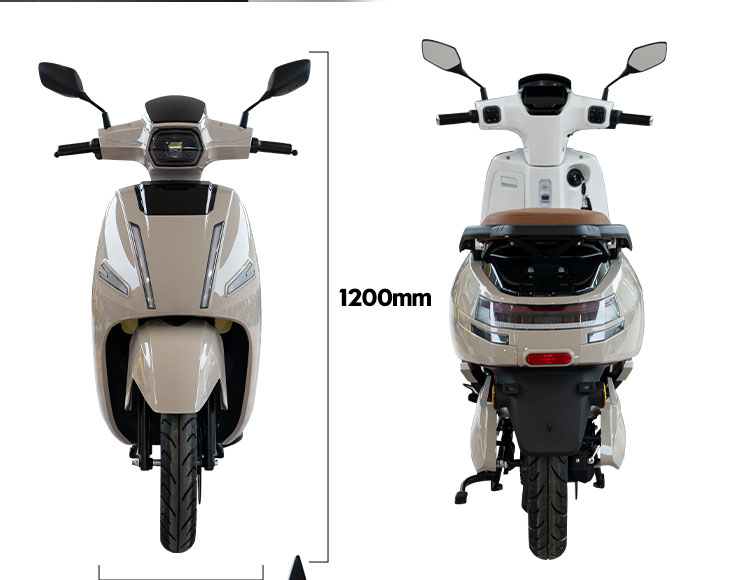 A078 12inch Cool Electric Moped 1100/1300W 65km/H Speed Fast Electric Motorcycle Manufacturer