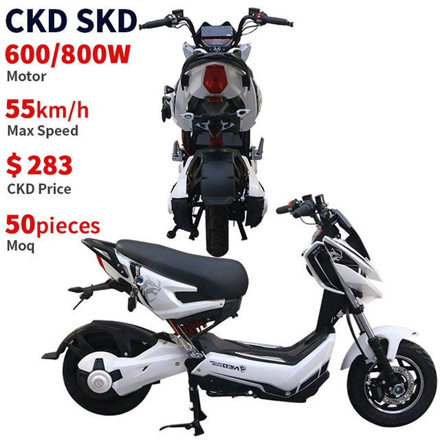 A160 10 Inch 600W 800W 55km/H Max Speed Scooter Electric Motorcycle for Adult