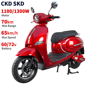 A240 12INCH 1100w/1300w 65km/h Speed Electric Moped Scooter/electric Motorcycle for Adult