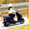 A009 10/12inch 600W/800W 50km/H Speed Electric Moped Wuxi factory