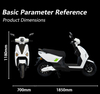 A066 12inch 1100/1300W 60km/H High Speed Electric Motorbike Racing Motorcycle Adult Moped Electric Motorcycle for Sale