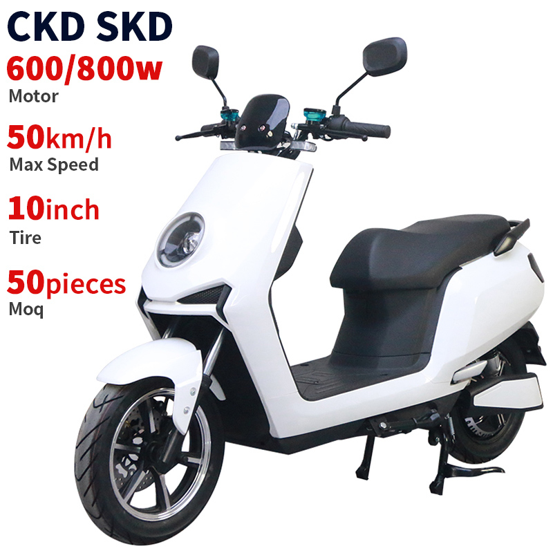 A100 10inch 600/800W 50km/H Speed China Factory Electric Scooter Adults Customize Electric Moped