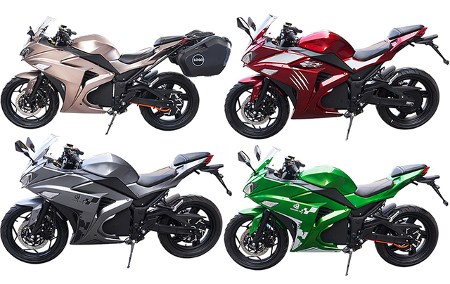C010D4 17inch Custom Logo Electric Motorcycle 2700W 100km/H Speed Road Legal Electric Motorbike