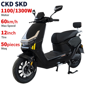A052 12inch 1100/1300W 60km/H Speed New Fashion Electric Motorbike Adult Electric Motorcycles Scooter without Battery