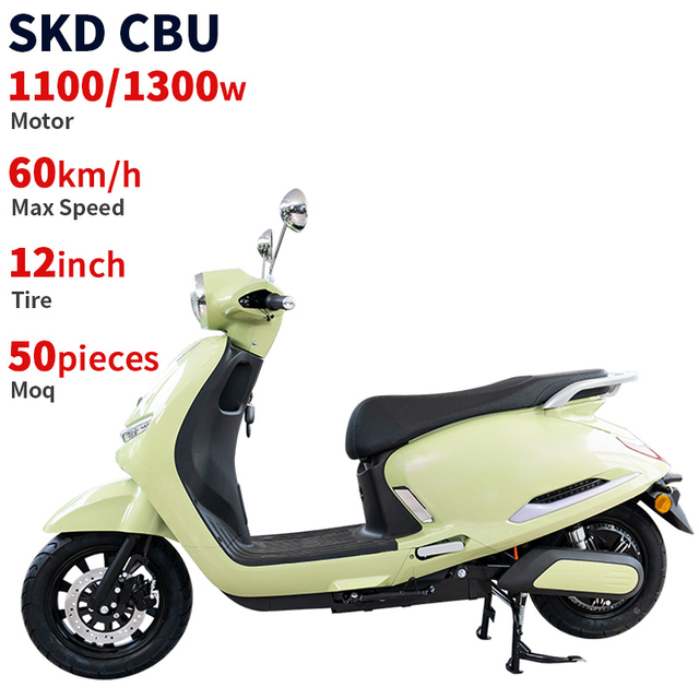 A129 12inch 1100/1300W 60km/H Speed Racing Sport Electric Motorcycle 