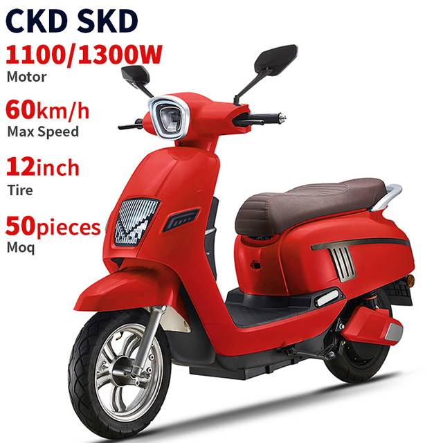 A021 12inch 1100/1300W 60km/H Speed adult Electric Moped factory with Seat
