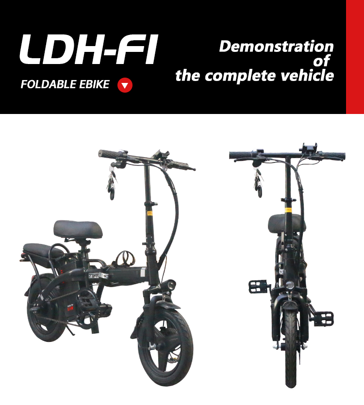 LDH-F1 14inch 250W 25km/H Speed Best Selling China Ebike Factory