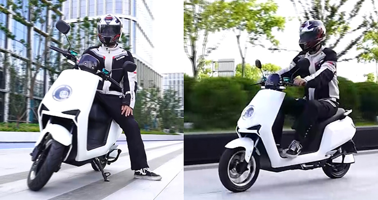 A100 10inch 600/800W 50km/H Speed China Factory Electric Scooter Adults Customize Electric Moped