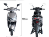 A024 10inch 600W/800W 45km/H Speed 2 Wheeler Electric Scooter