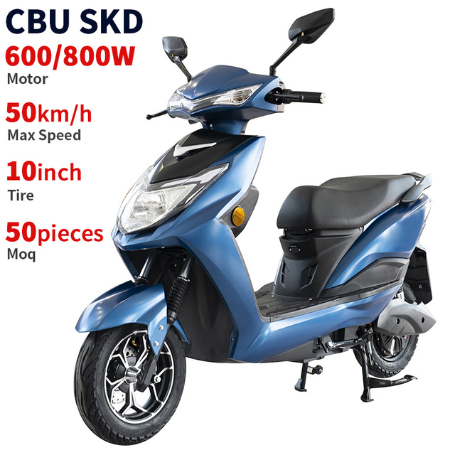 A034 10inch 600/800W 50km/H Speed Electric Moped China Supplier