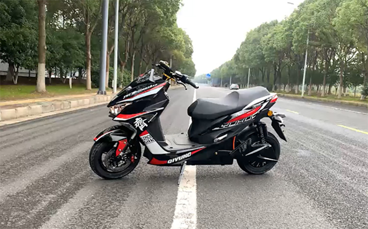 A070 12inch Electric Sports Motorbike 2700W 85km/H Speed Fast Electric Motorcycle Factory