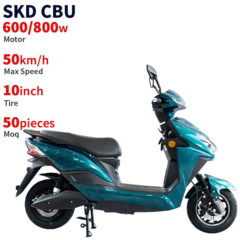 A035 CKD SKD 10inch fast electric motorcycle electric scooter wuxi 600/800W 50km/H Speed Moped Adult Electric Mobility Scooter for Sale