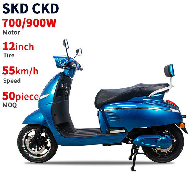 A020 CKD EEC 12inch Electric Motorcycle Scooter Fast Adult Electric Scooter 700/900W 55km/H Speed Electric Motorcycles for Transport