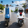 A023 CKD SKD 10inch adult scooter china adult electric motorcycle 1100/1300W 60km/H Speed sports electric motorcycles for adults